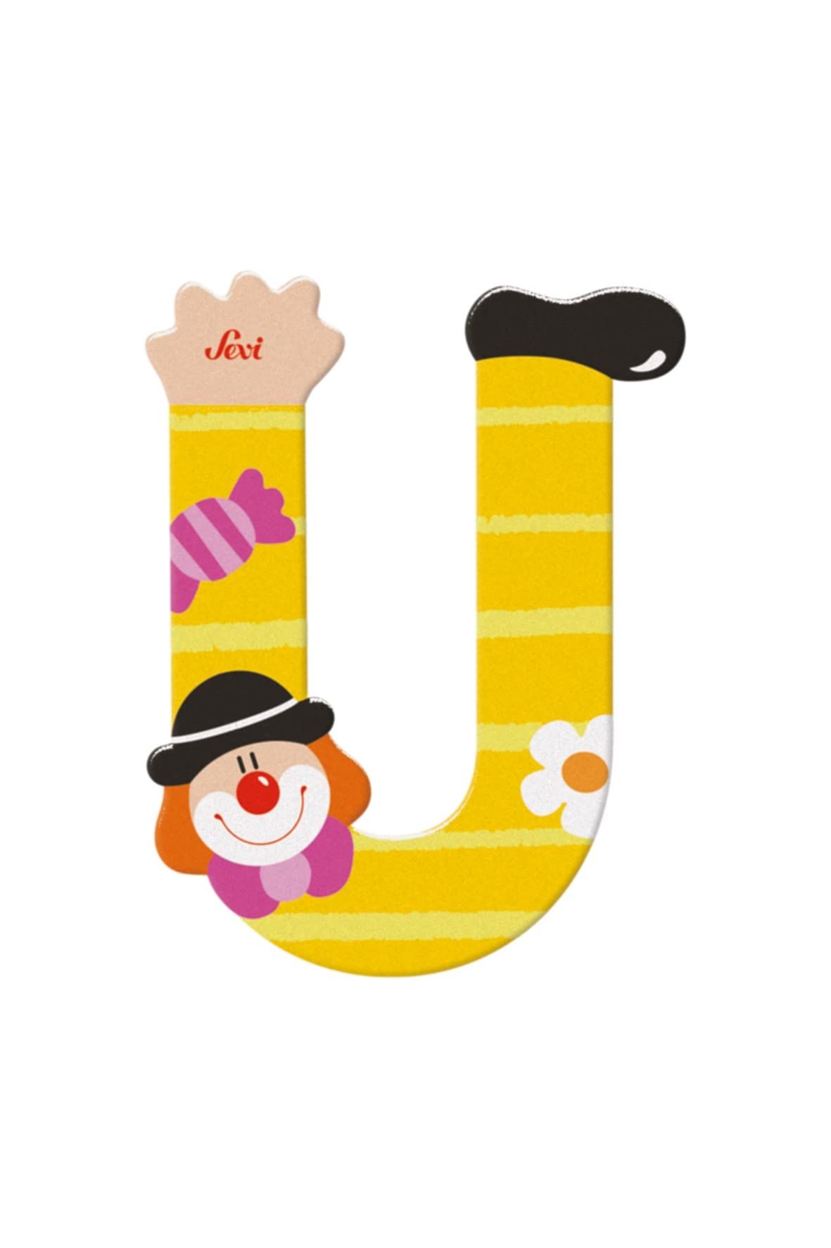 Clown Bokstav U - Sevi Trudi