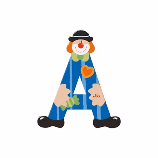 Clown Bokstav A - Sevi Trudi