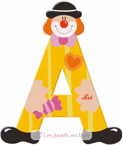 Clown Bokstav A - Sevi Trudi