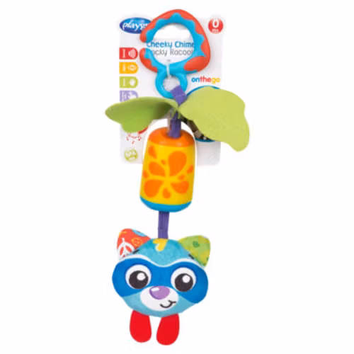 Playgro Cheeky Chime Rocky Racoon 0m+