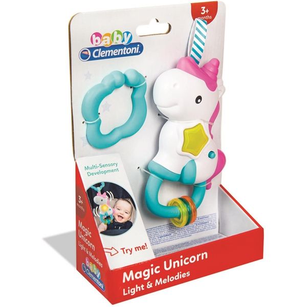 Clementoni - Magic Unicorn Enhörning - Lyser Låter