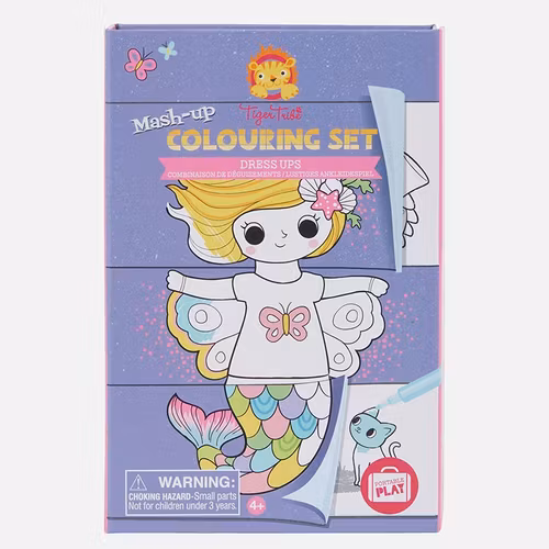 Mash-up Colouring Set – Dress Ups - TigerTribe