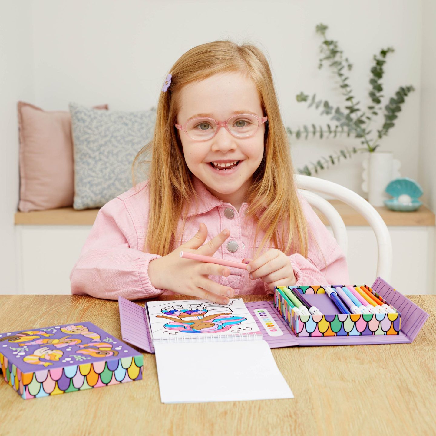 Colour By Numbers Mermaids -TigerTribe