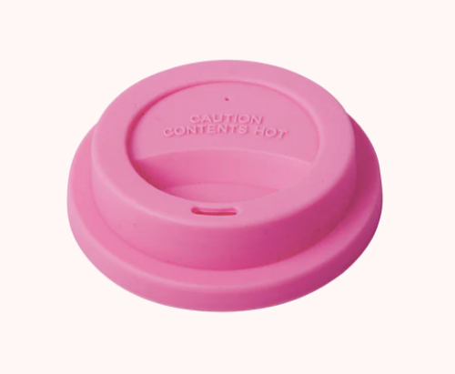 RICE Silikonlock Mugg Medium - Neonrosa
