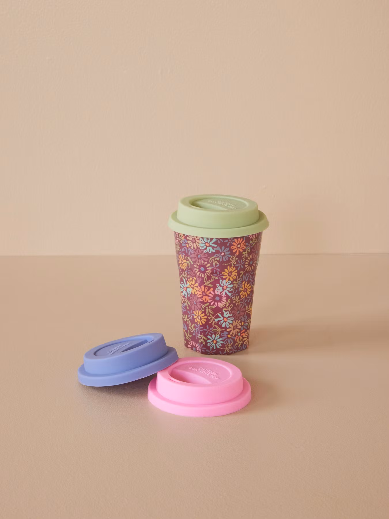 RICE Silikonlock Mugg Medium - Grön