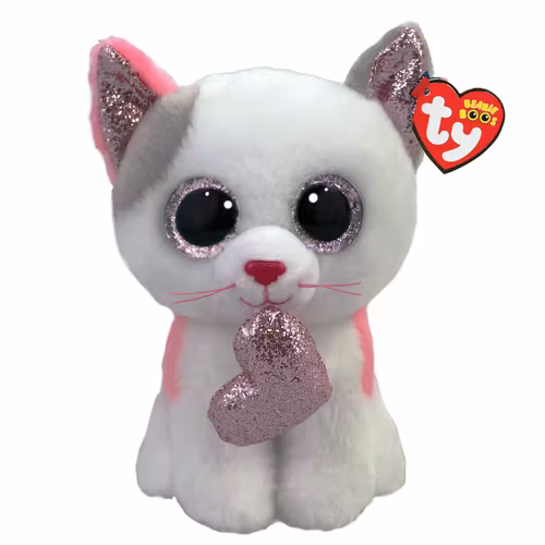 TY Beanie Boo Regular - MILENA - cat w heart