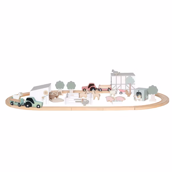 Tågbana - Train set farm - Jabadabado