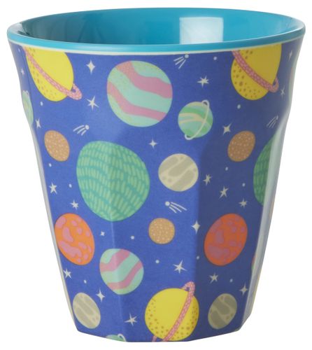 Rice - Melamine Mugg Medium - Galax Blå
