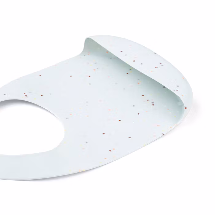 Silikon Haklapp Confetti Blå - DoneByDeer