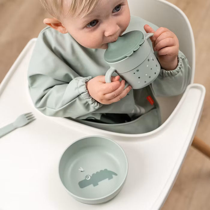 Foodie Skål Croco Grön - DoneByDeer