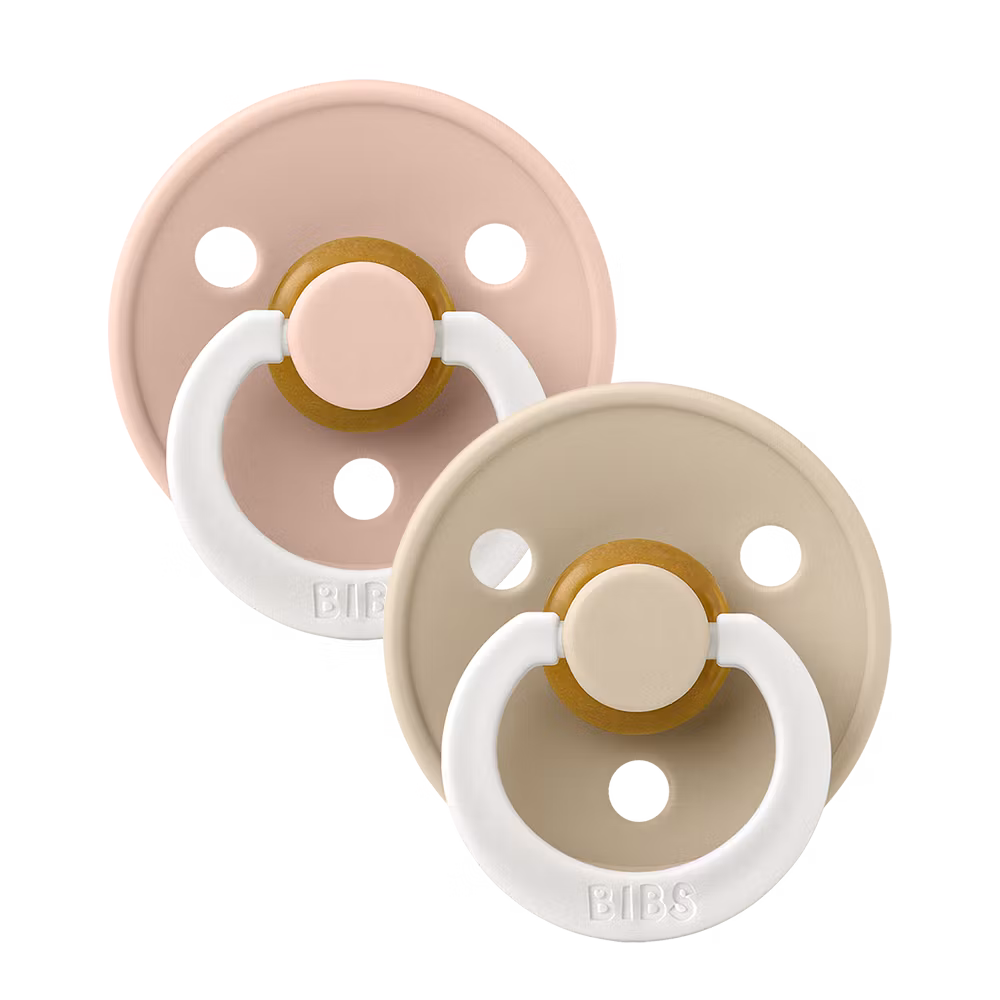 Glowing Nappar 2-pack Blush/Vanilla - Bibs Colour stl2