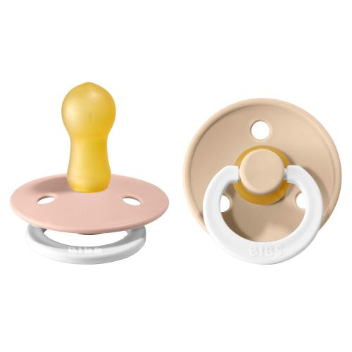 Glowing Nappar 2-pack Blush/Vanilla - Bibs Colour stl2