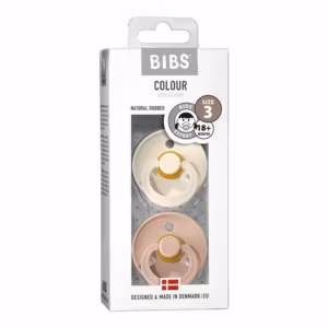 Nappar 2-pack Ivory/Blush - Bibs Colour stl3