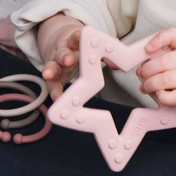 Bitring Baby Rosa Bitie Star - Bibs