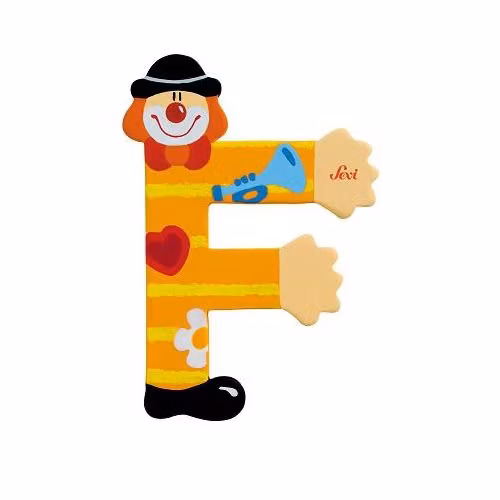 Clown Bokstav F - Sevi Trudi