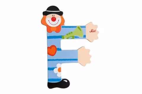 Clown Bokstav F - Sevi Trudi