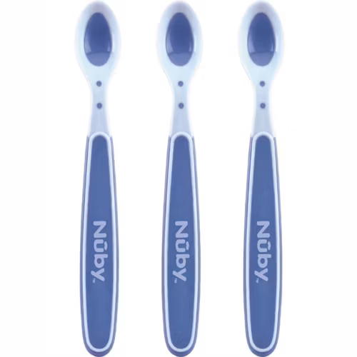 Värme Säkerhetsskedar 3-pack - Nuby
