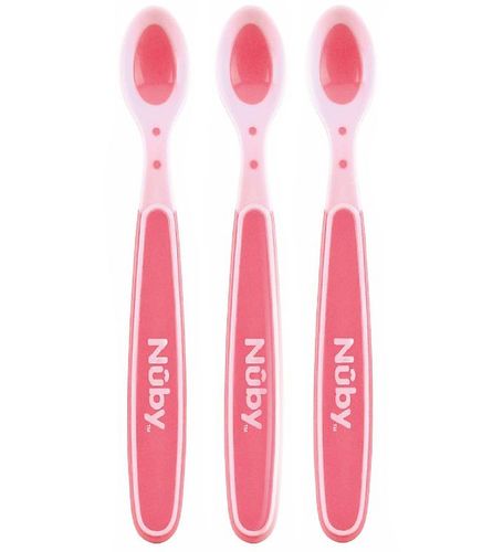 Värme Säkerhetsskedar 3-pack - Nuby