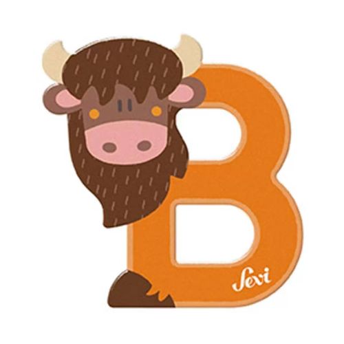 Djur Bokstav B - Bison Sevi Trudi