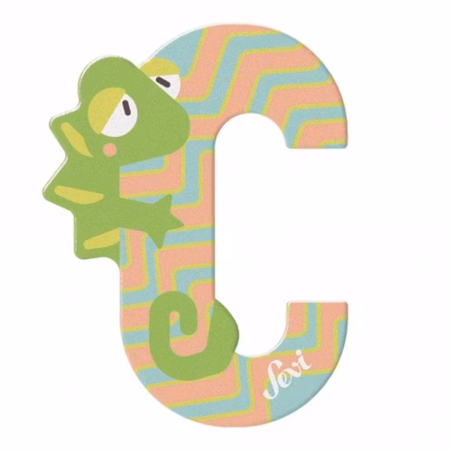 Djur Bokstav C - Cameleon Sevi Trudi