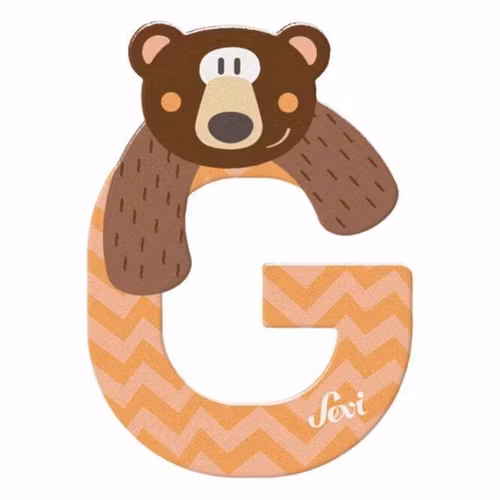 Djur Bokstav G - Grizzly Bear Sevi Trudi