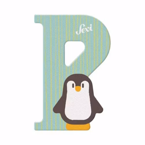 Djur Bokstav P - Pinguin Sevi Trudi