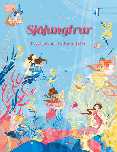 Sjöjungfrur: pysselbok med klistermärken - TUKAN
