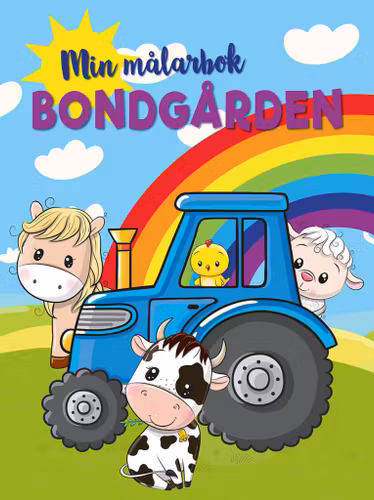 Min Målarbok Bondgården - Tukan