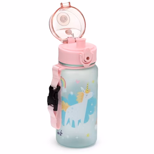 Vattenflaska Enhörning 350ml Pop Top - Puckator