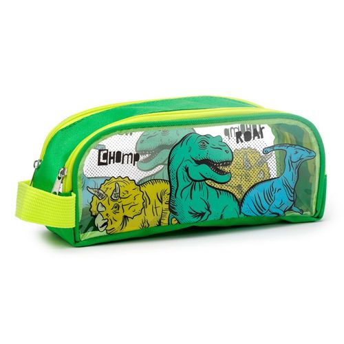 Pennfodral Dinosaurier Genomskinlig - Puckator