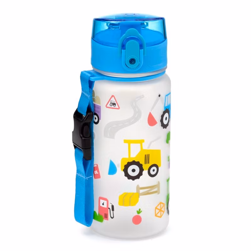 Vattenflaska Traktor 350ml Pop Top - Puckator