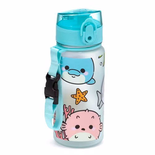 Vattenflaska Fisk 350ml Pop Top - Puckator
