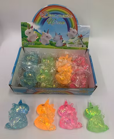 Squishy Enhörning - olika färger