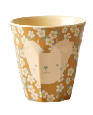 Rice Melamine Mugg Small Teddybjörn