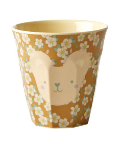 Rice Melamine Mugg Small Teddybjörn