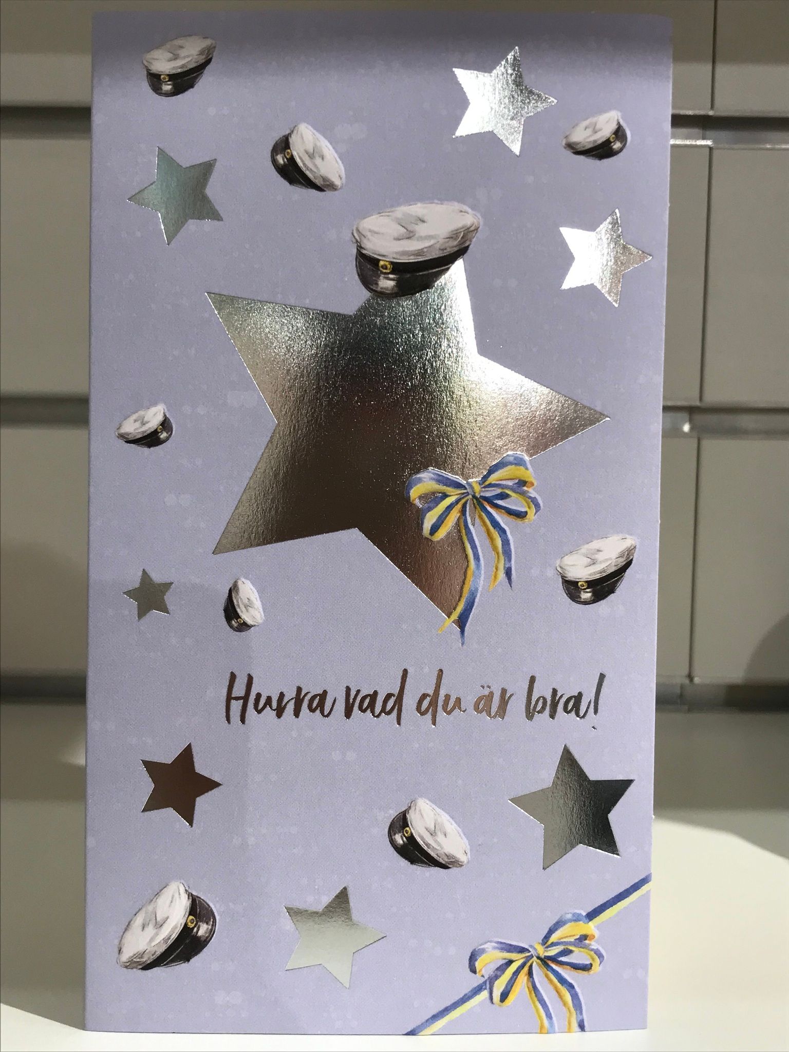 Studentkort Dubbelt - Hurra vad du är bra!