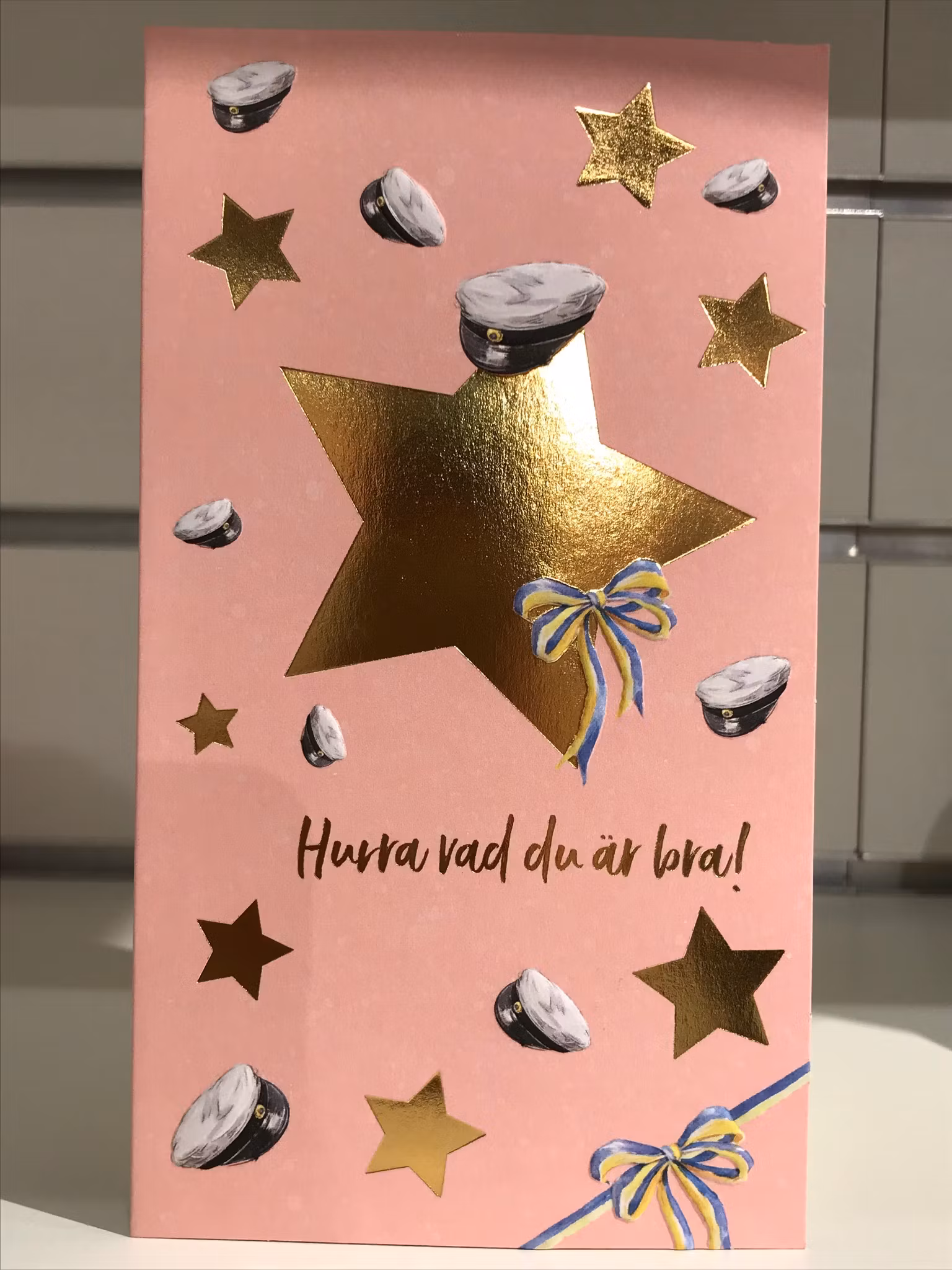Studentkort Dubbelt - Hurra vad du är bra!