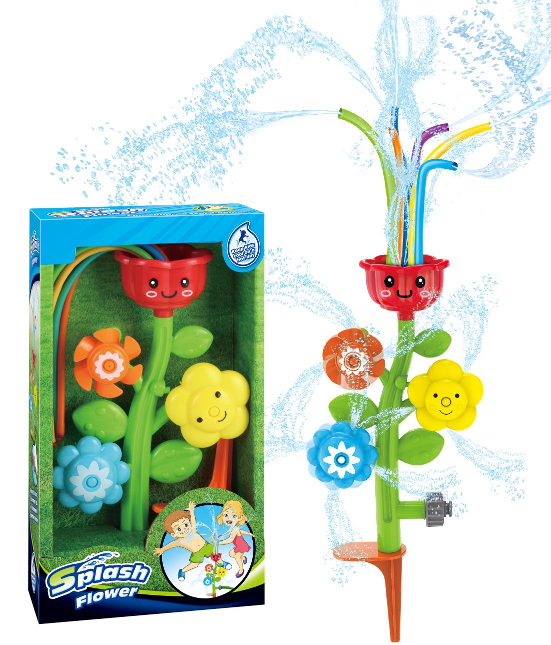 Vattenspridare Blommor - Rör sig