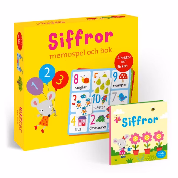 Siffror: memospel och nok - TUKAN