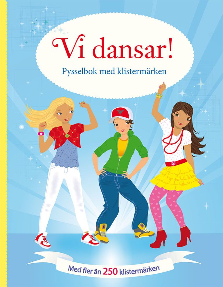 Vi dansar : pysselbok med klistermärken - Tukan