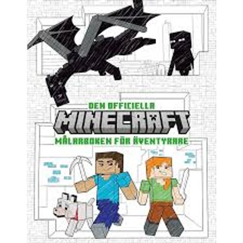 Målarboken för äventyrare Minecraft - Tukan