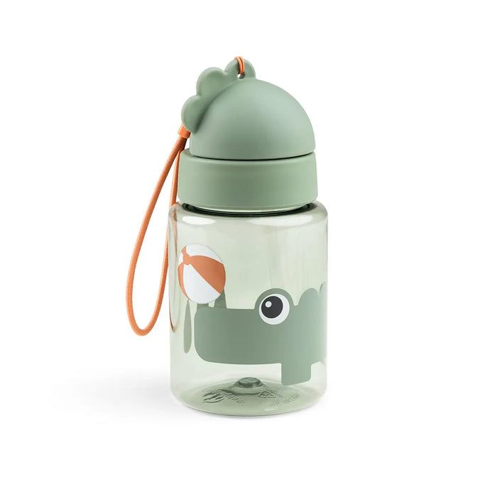 Sugrörsflaska 280ml Grön - DoneByDeer