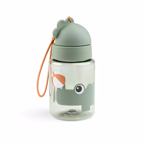 Sugrörsflaska 280ml Grön - DoneByDeer