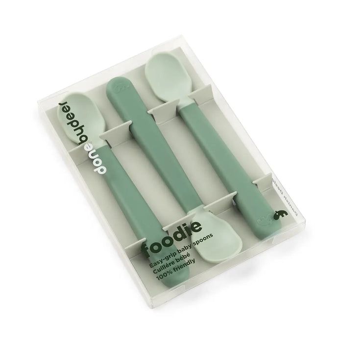 Foodie Bestickset Skedar Grön - DoneByDeer