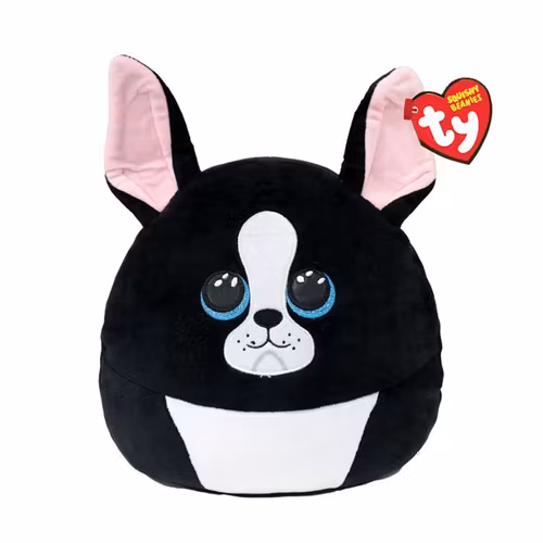 TY Squishy Beanies - TINK - 20cm svart hundkudde