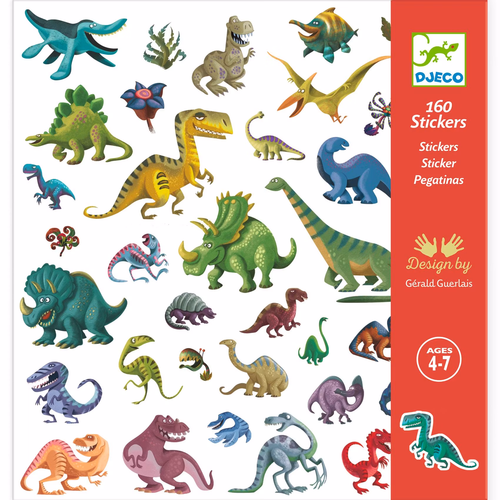 Stickers Dinosaurs - Djeco