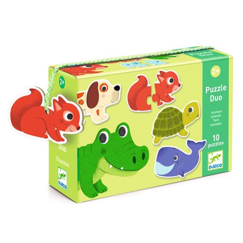 Duo-puzzle Djur - Djeco