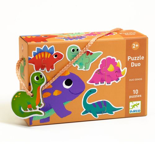 Duo-puzzle Dinos - Djeco
