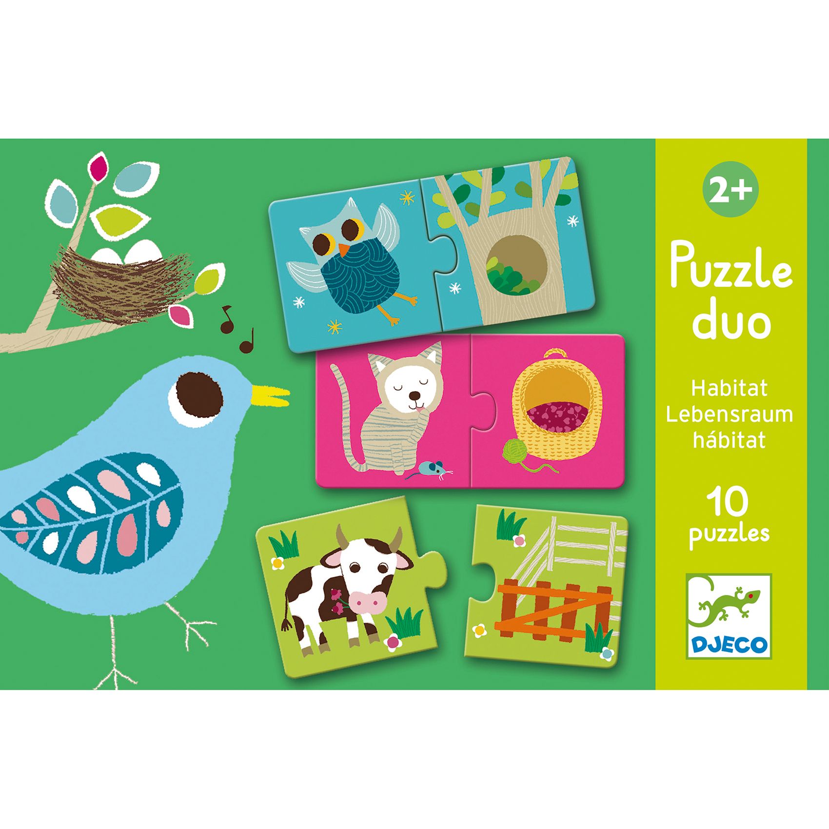 Duo-puzzle Näste - Djeco