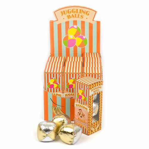 Jongleringsbollar 3-pack Guld/Silver